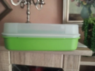 Tupperware großes Naschkätzchen Bellevue apfel grün 2,5  l - Bild 1 von 4