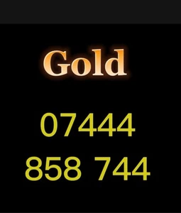 VIP Gold Mobile Number Easy Memorable SIM Platinum Diamond Business Vodafone - Zdjęcie 1 z 1