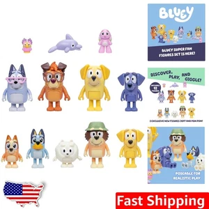 12-Piece Super Fan Figure Set Including Bingo & Exclusive Joff for Kids Ages 3+ - Picture 1 of 8
