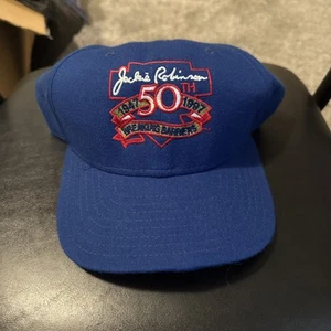 Chapeau Jackie Robinson 50ème Anniversaire Briser les Barrières 1947-1997 New Era NEUF - Photo 1/5