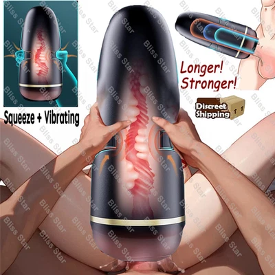 Automatic Male Masturbaters HandsFree Sucking Mastubator Cup Sex Toys for Men - Image 1 of 4