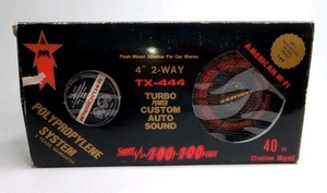 Vintage AMERICAN HI-FI Dual Cone SPEAKER For Car Stereo Input 200W Max USA - Picture 1 of 9