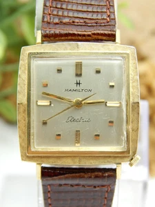 Reloj Pulsera Hamilton Electric Centauro Vintage 1965 Relleno Oro Amarillo Cal 505 - Imagen 1 de 10