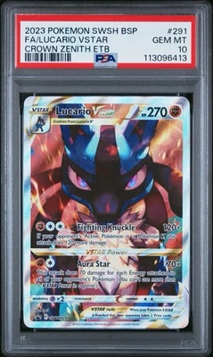 Lucario VSTAR SWSH291 SWSH: Sword & Shield Promo Cards Holo - Image 1 of 3