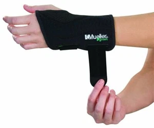 Mueller Green 86274 Fitted Wrist Brace Maximum Support For Left Hand L-XL 6 Pack - Picture 1 of 3