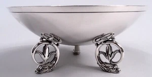 Tazón Tiffany 22797 mediados de siglo escandinavo moderno americano plata de ley - Imagen 1 de 8