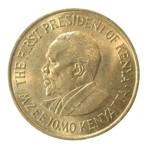 Kenya 1977 10 Cents World Coin - Picture 1 of 2