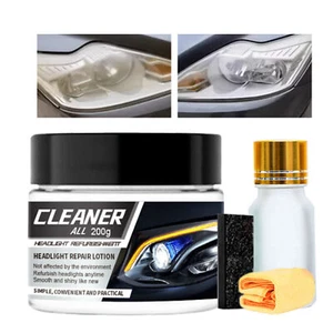 Car Headlight Restoration Kit Scratch Remover, Oxidation Cleaner & Polishing - Picture 1 of 12