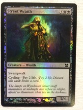MTG 1x FOIL Street Wraith Modern Masters Pauper Magic the Gathering Card x1 NM