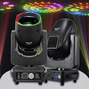 14R 295W Moving Head Beam Light 14 Gobos 14 Colors 48+8 Prism DMX Disco Stage - Picture 1 of 7