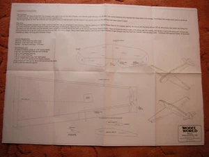 RC Model World Plans of the Messerschmitt BF109E a profile scale model - Picture 1 of 1