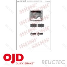 Brake Pad Fitting Kit Accessory for VW Volvo MB Skoda Nissan Mitsubishi Renault