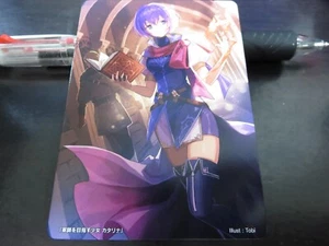 Fire Emblem Card 0 Cipher Marker card Katarina Shadow Dragon Japanese - Picture 1 of 2