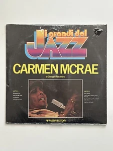 I Grandi Del Jazz: Carmen McRae - By Carmen McRae - Record - New - Sealed - Picture 1 of 4