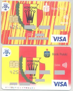 Poland bank cards , VISA ( Expired ) - Picture 1 of 2