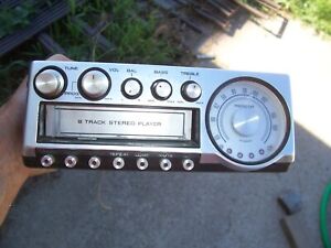Pioneer Model TP-900 8 Track Car Stereo AM Radio TP900 12V Vintage Untested 
