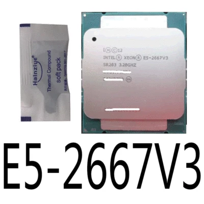 Intel Xeon E5-2667 V3 3.20GHz 8 Cores 135W 20MB SR203 LGA2011-3 CPU Processor - Image 1 of 2