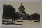 Vintage Rppc Old Photo State Capitol Olympia Washington Ellis Political Postcard
