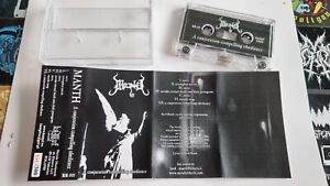 MANTH - A CONJURATION COMPELLING OBEDIENCE   MC  CASSETTE  BLACK METAL
