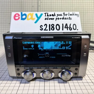 Carrozzeria FH-P009MD Pioneer Bluetooth 2Din Car Audio CD MD JDM Near Mint - Image 1 of 4