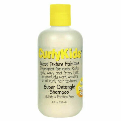 CurlyKids Mixed Texture Haircare Super Detangle Shampoo 236 ml