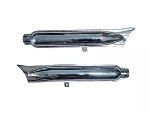 Paire Pot D'Échappement Paire Of Silencieux k-750 M - Picture 1 of 3