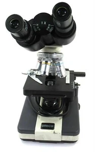 UNICO M-SERIES LABORATORY DUAL HEAD BINOCULAR MICROSCOPE - Free Shipping - Picture 1 of 5