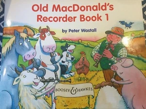 Antiguo libro grabadora MacDonalds 1 partitura - Imagen 1 de 8