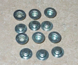 Dozen 1/4" Tonka Toy Axle Top Hat Nuts TOP-1/4 - Picture 1 of 1