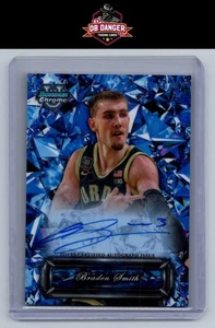 2024-25 Bowman University Chrome Braden Smith Sapphire Selections On-Card Auto - Bild 1 von 2