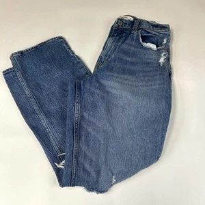 Abercrombie & Fitch Women’s 28/6S Straight Ultra High Rise Jeans Curve Love 2952 - Picture 1 of 14