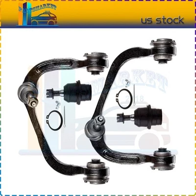4 Pair Lower Ball Joints Control Arm Kit Fits For 2007-2014 Ford Expedition Foto 1 de 4