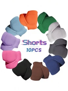 10PCS Seamless Colorful High-Waisted Stretch Shorts - Picture 1 of 1