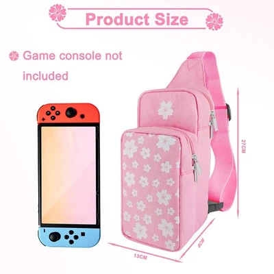 Bolsa de almacenamiento de hombro de viaje para consola Switch Oled Lite accesorios de videojuegos Foto 1 de 4