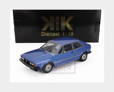 1:18 KK SCALE Volkswagen Scirocco Mki Gti 1976 Blue Met KKDC181371 Model - Image 1 of 2