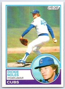 1983 O-Pee-Chee Dickie Noles Chicago Cubs #99 - Picture 1 of 2