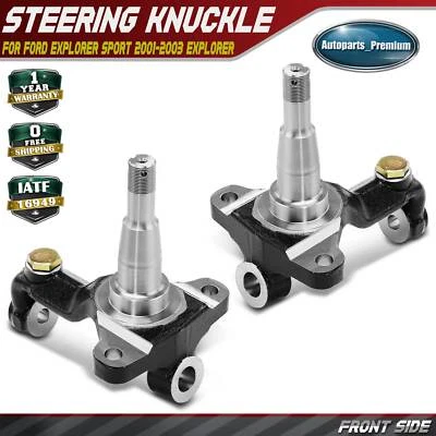 Husillo delantero del lado del conductor y del pasajero para Chevy Malibu 64-67 Pontiac Buick Foto 1 de 4