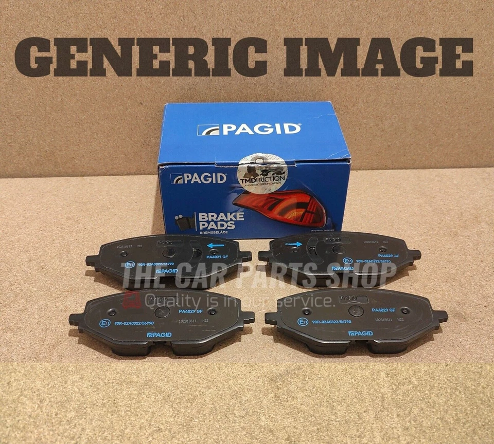 PARA AUDI A4 ALLROAD B9 3.0 TDI 2018-19 PASTILLAS DE FRENO DELANTERAS PAGID Y 2 SENSORES NUEVO Foto 1 de 1