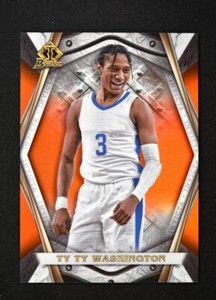 2022 Bowman U Basketball Invicta Orange #BI-5 Ty Ty Washington /25