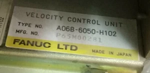Dubai Fanuc Servo A06B6050H102 A06B-6050-H102 ; A06B 6050 H102 ; A06 B-6050-H102 - Picture 1 of 3