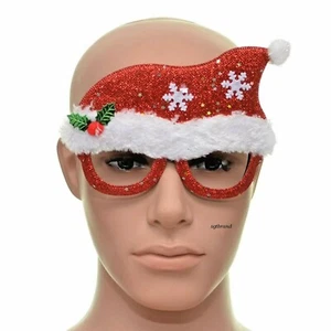 Weihnachtsfeiertag Weihnachtsmann Brille hässlicher Pullover Party Büro Urlaub Party - Bild 1 von 3