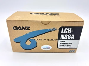 Ganz LCH-N36A Color Hi-Resolution 24VAC/12VDC Lens Built-In Camera New - Picture 1 of 8