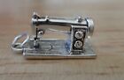Sterling Silver 3D solid 20x10mm Vintage Singer style Sewing Machine Charm