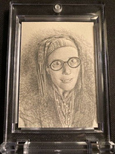 HARRY POTTER PROFESSOR TRELAWNEY EMMA THOMPSON SKETCH CARD RICHARD SALVUCCI