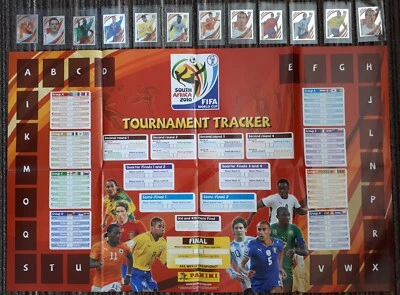 Panini : 2010 FIFA World Cup South Africa - Tournament Tracker Posters/Stickers - Image 1 of 4