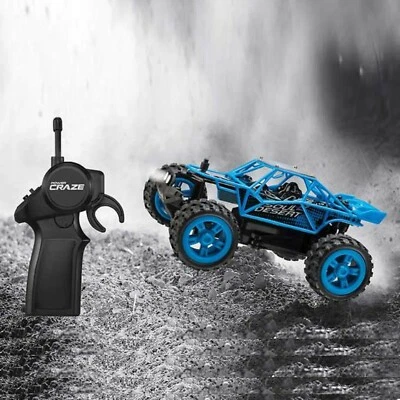 Power Craze High Speed Mini RC Car - Blue - Image 1 of 4