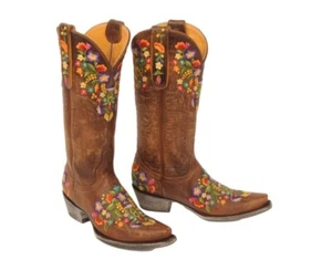 Old Gringo Embroidered Floral Boots - Picture 1 of 4