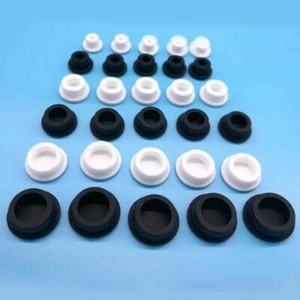 Silicone Rubber Stopper Plug Blanking Hose End Cap Tube Pipe Inserts Bung 9-30mm - Picture 1 of 11