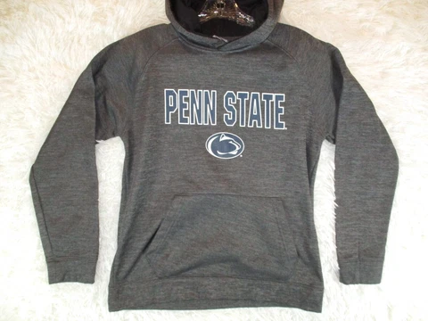 Penn State University Boy's Size L Large Youth Athletic College Pullover Hoodie Cover