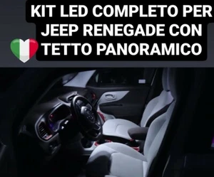 Komplettes Innenraum LED Kit Für Jeep Renegade Canbus Ohne Fehler - Bild 1 von 5